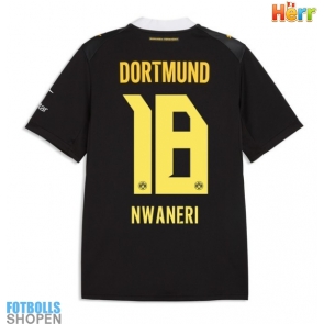 Billiga Borussia Dortmund Ethan Nwaneri #18 Bortatröja 2026-27 Kortärmad